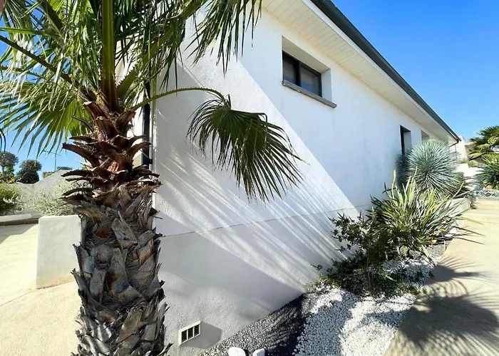 Contemporaine Avec Piscine Chauffee Proche Des Plages ヴィラ *